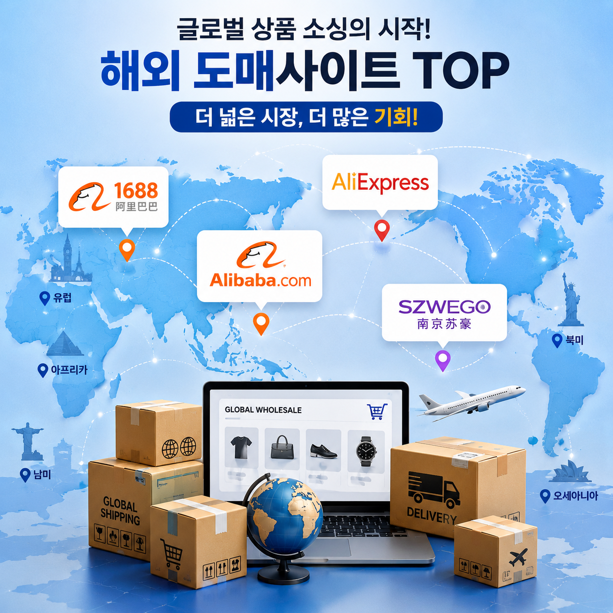 🚀 위탁판매 셀러가 꼭 알아야 할 해외 도매사이트 TOP 10
